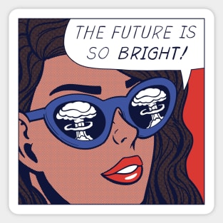 Pop Optimism Girl Sticker
